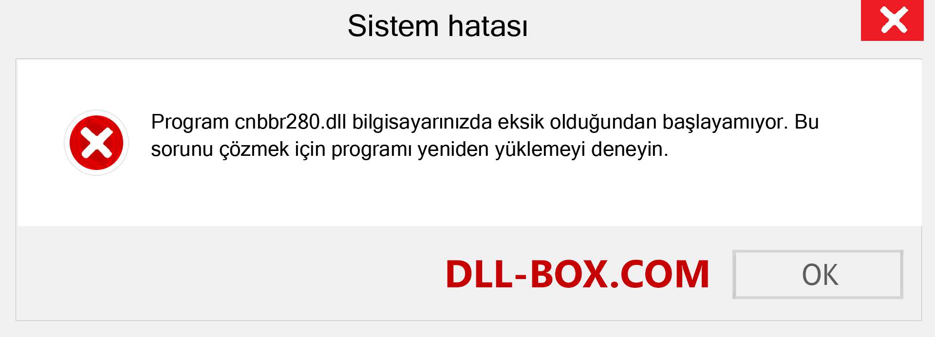 cnbbr280.dll dosyası eksik mi? Windows 7, 8, 10 için İndirin - Windows'ta cnbbr280 dll Eksik Hatasını Düzeltin, fotoğraflar, resimler